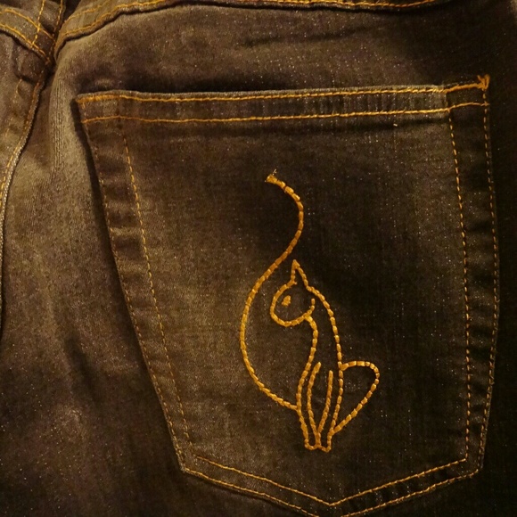 Baby Phat Blk/Grey Jeans - Picture 15 of 16